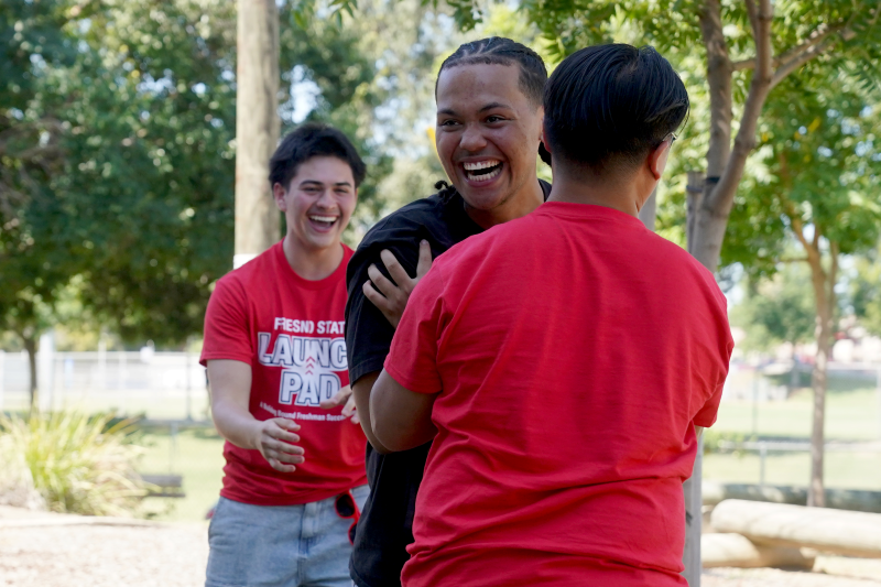 student ropes course activity