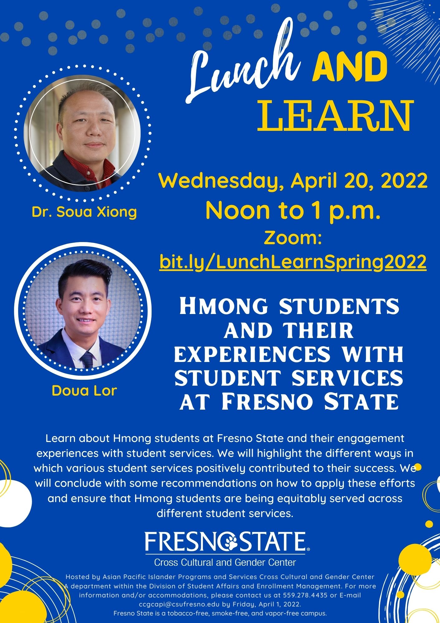 Lunch and Learn Spring 2022