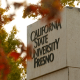 Sign that Says California State University Fresno