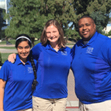 Three Students Smiling