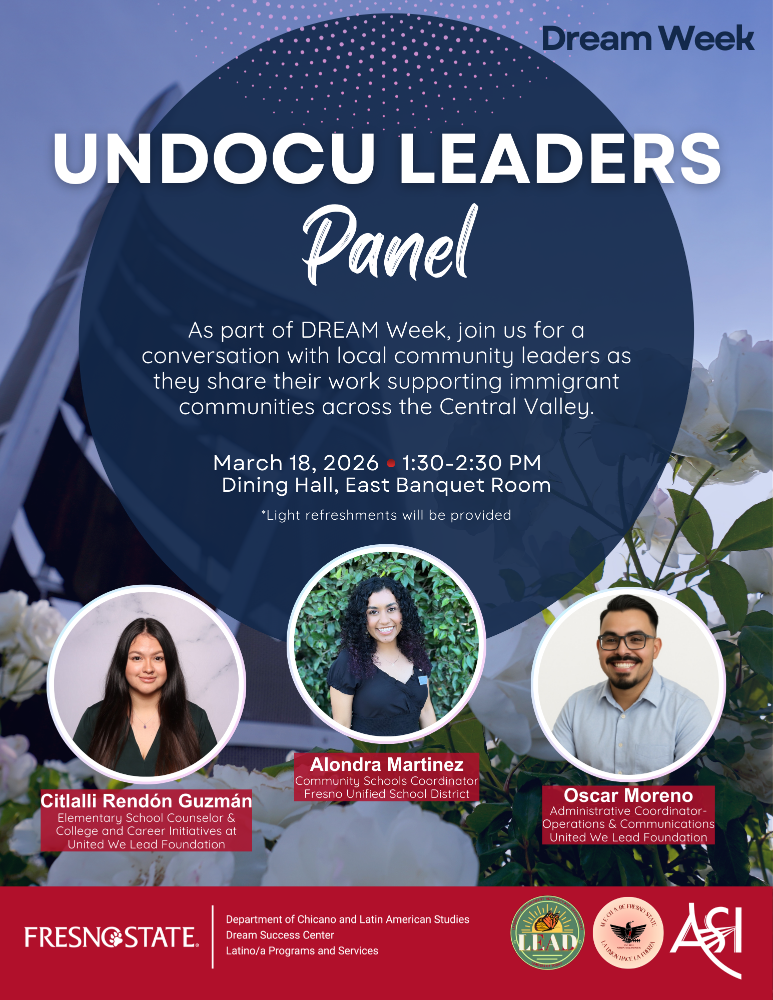 Dream Week Undocu-Leaders Panel
