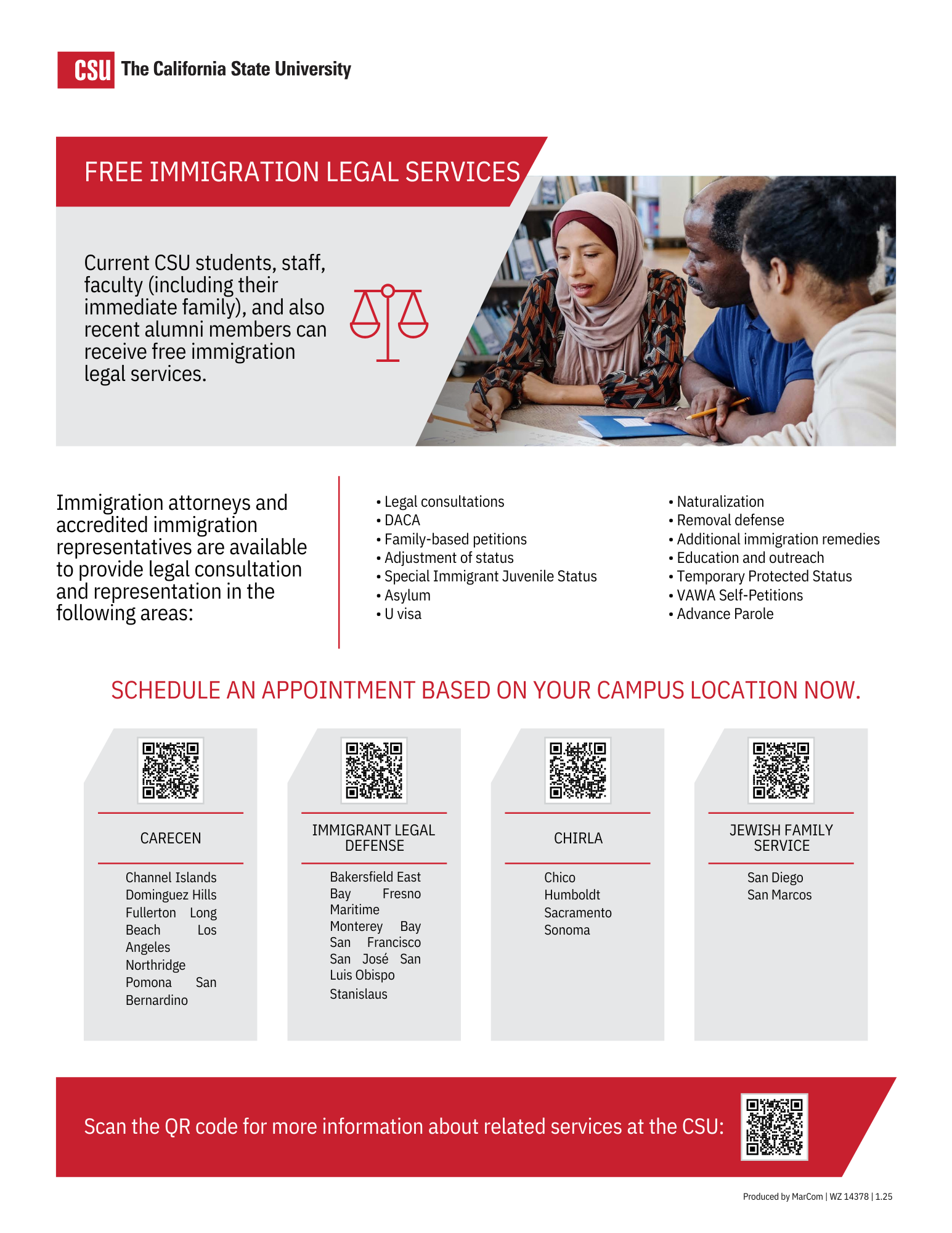 Legal Services Flyer + QR Code