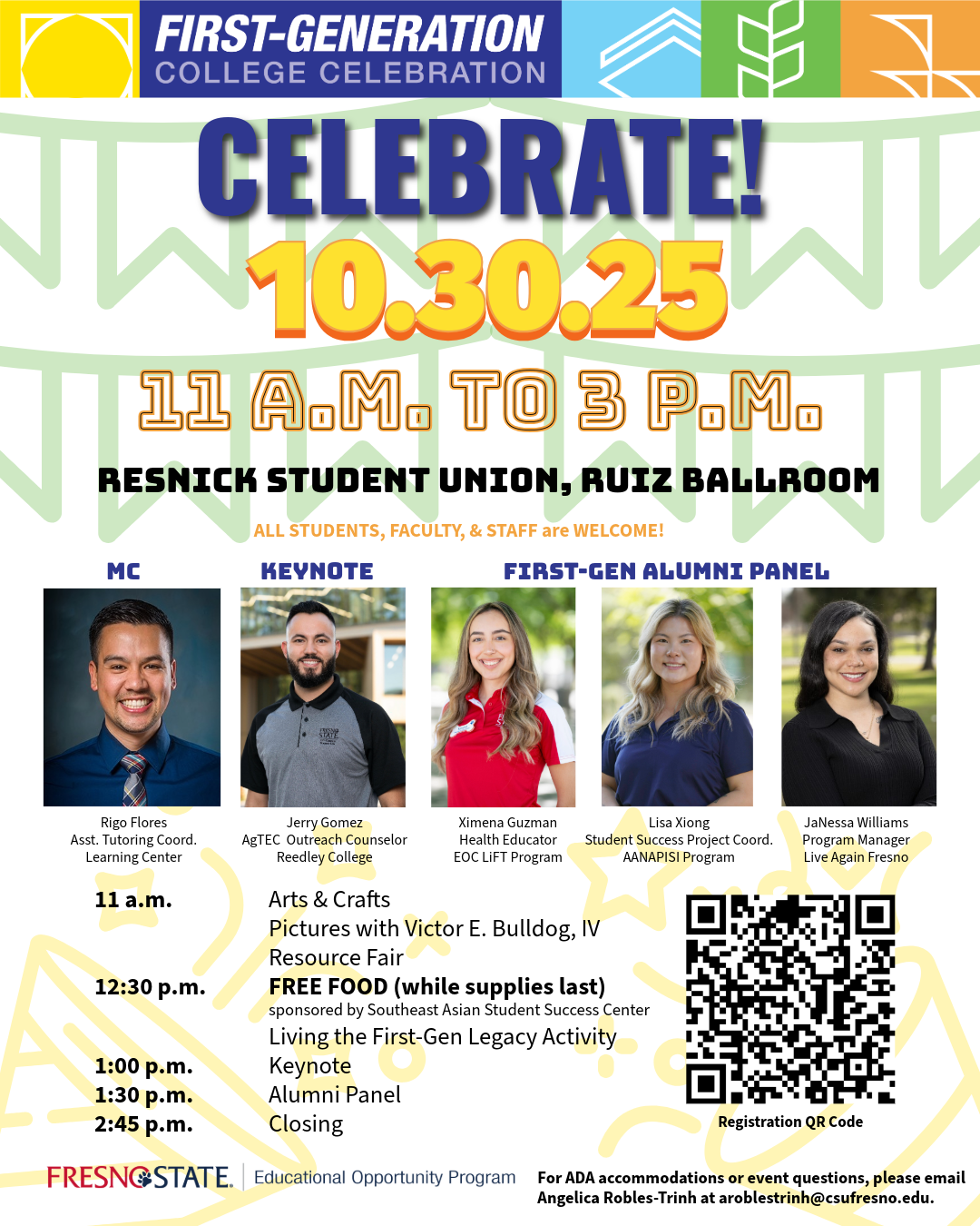 First Generation College Celebration Flyer