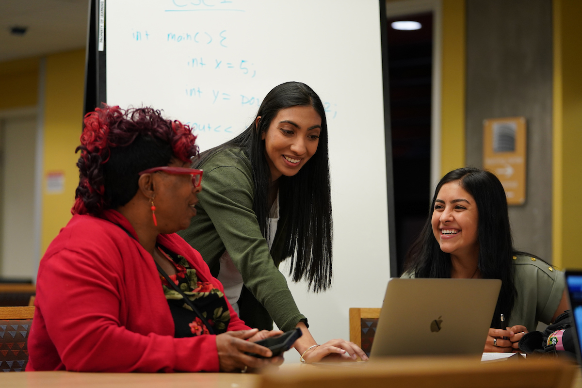 Students in tutoring