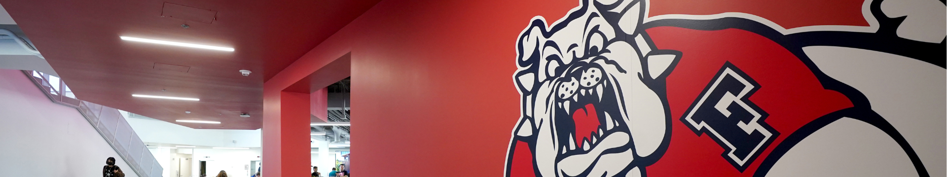 red bulldog painting RSU