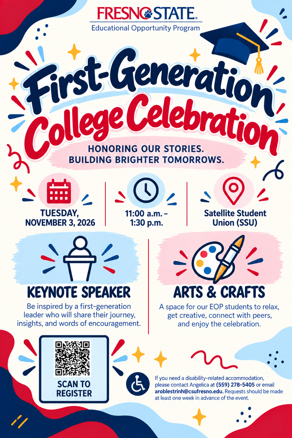 First Generation College Celebration Flyer