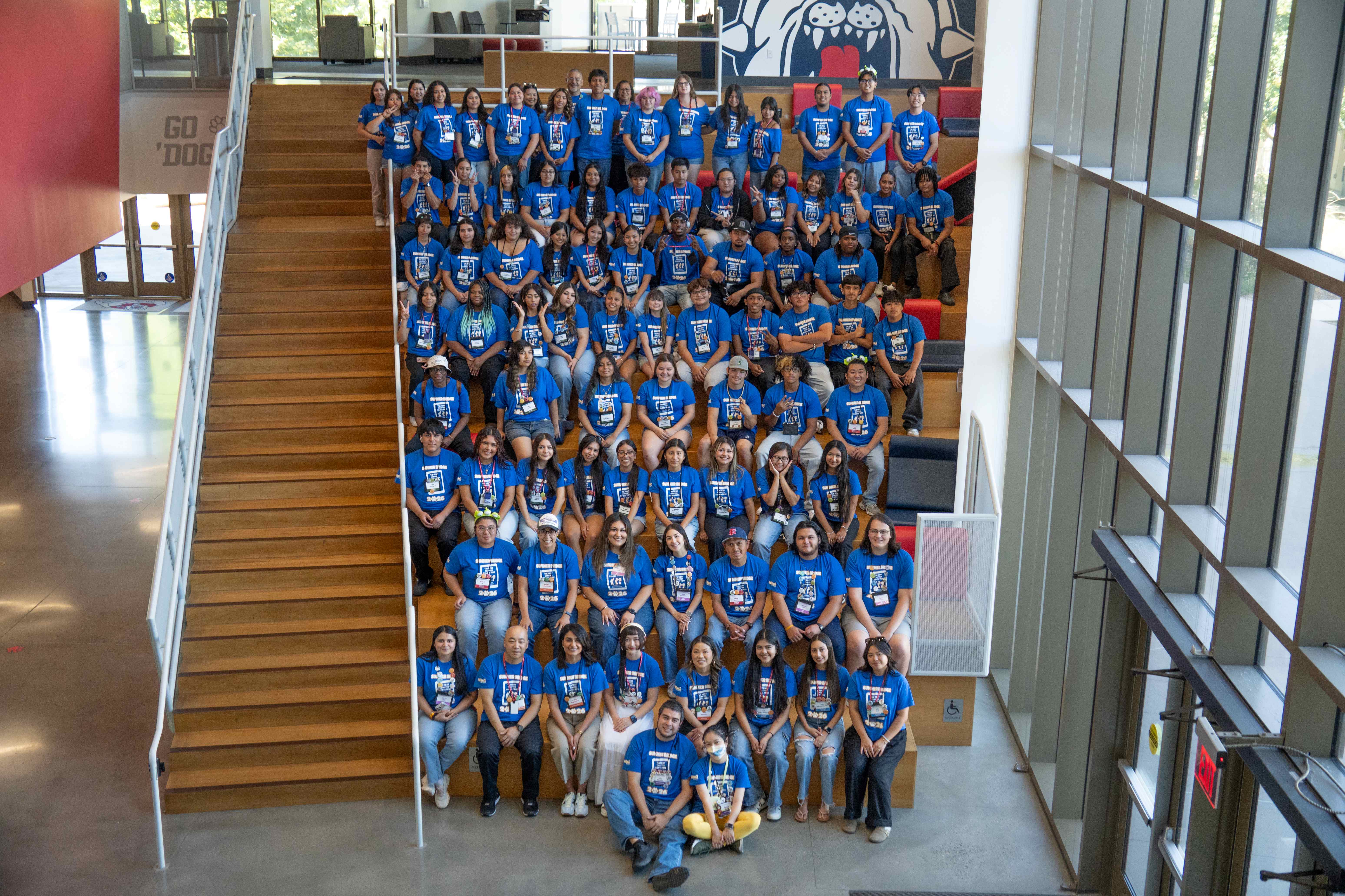 Group photo of Summer Bridge Students