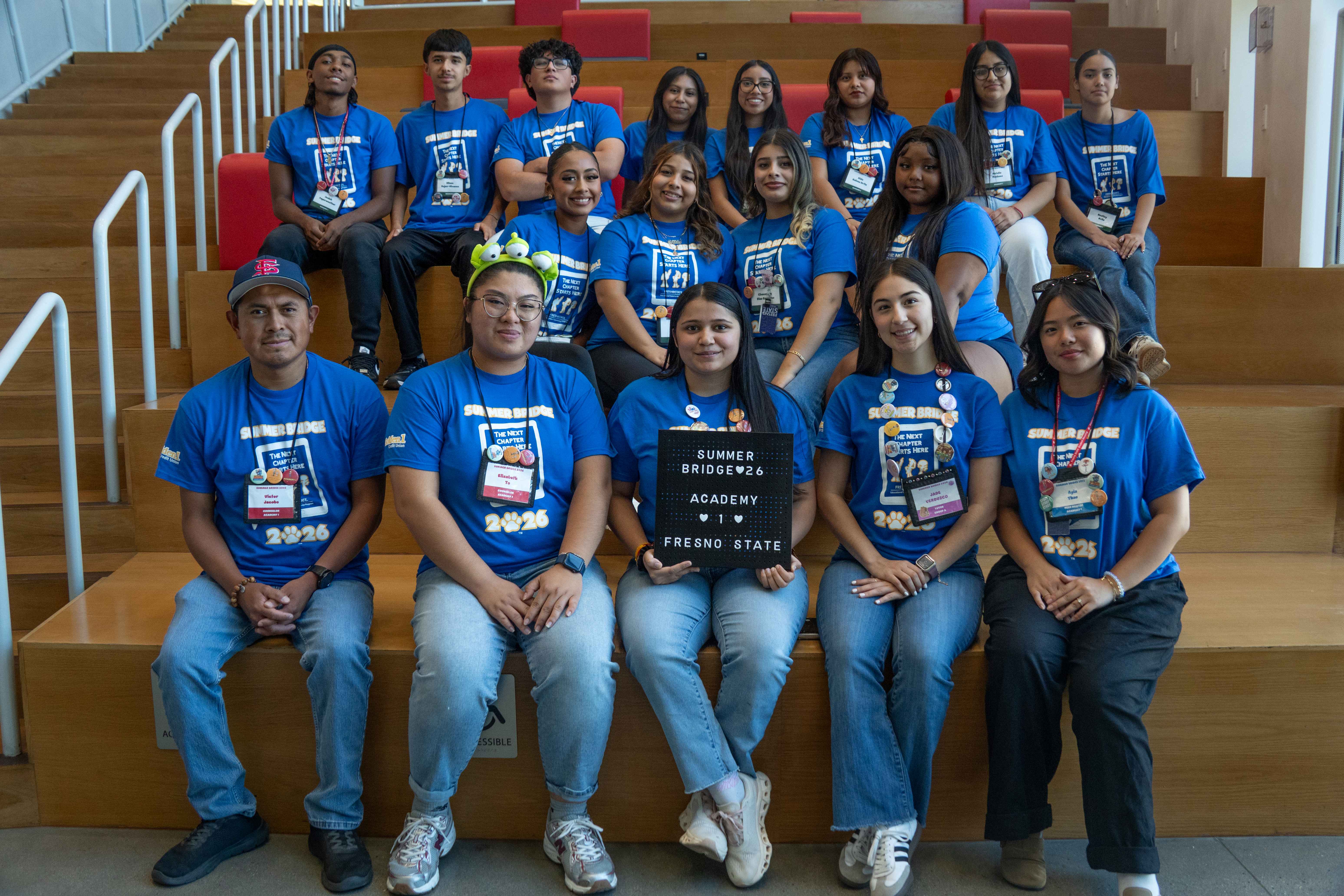Group photo of Summer Bridge Students