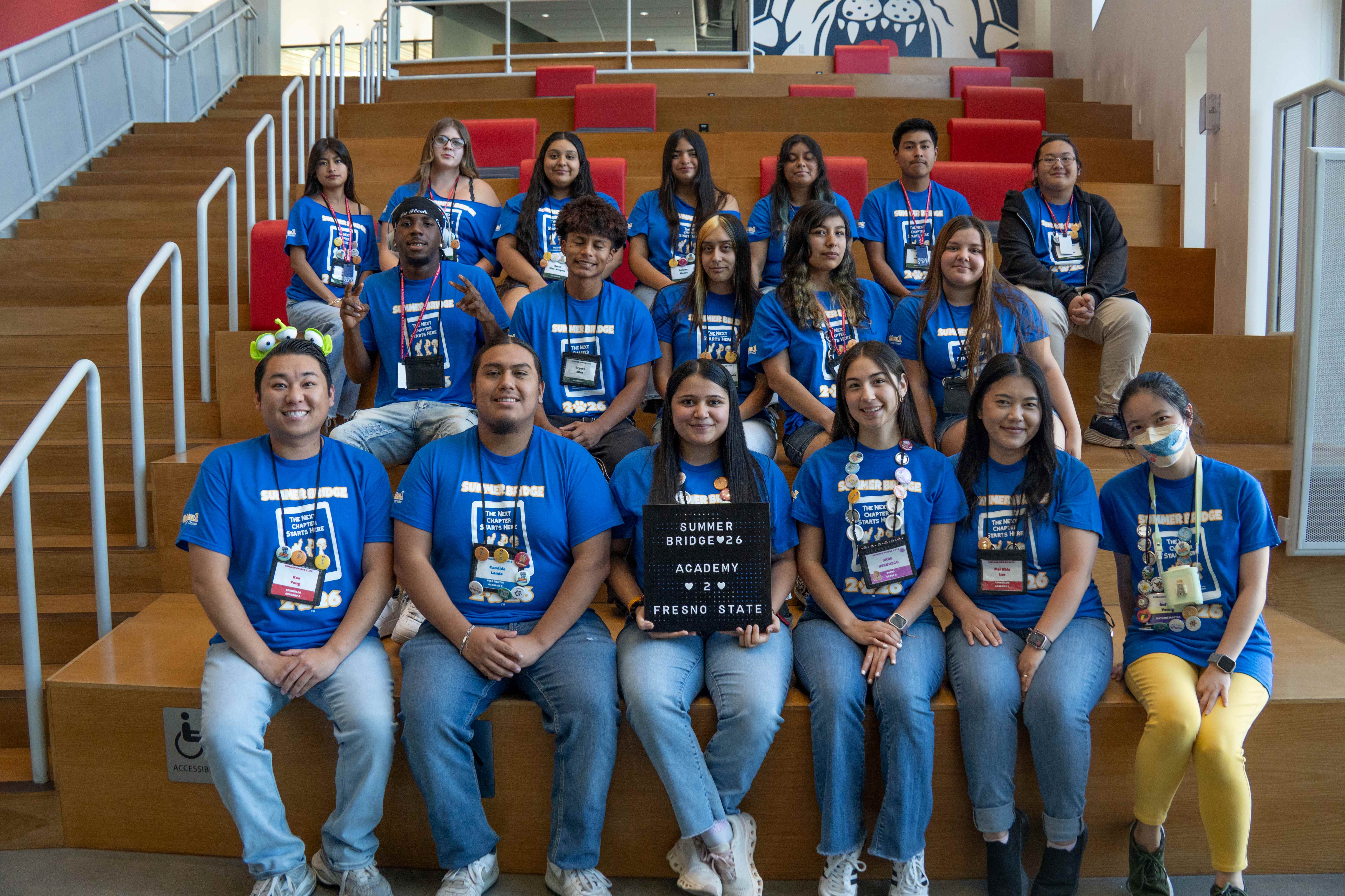 Group photo of Summer Bridge Students