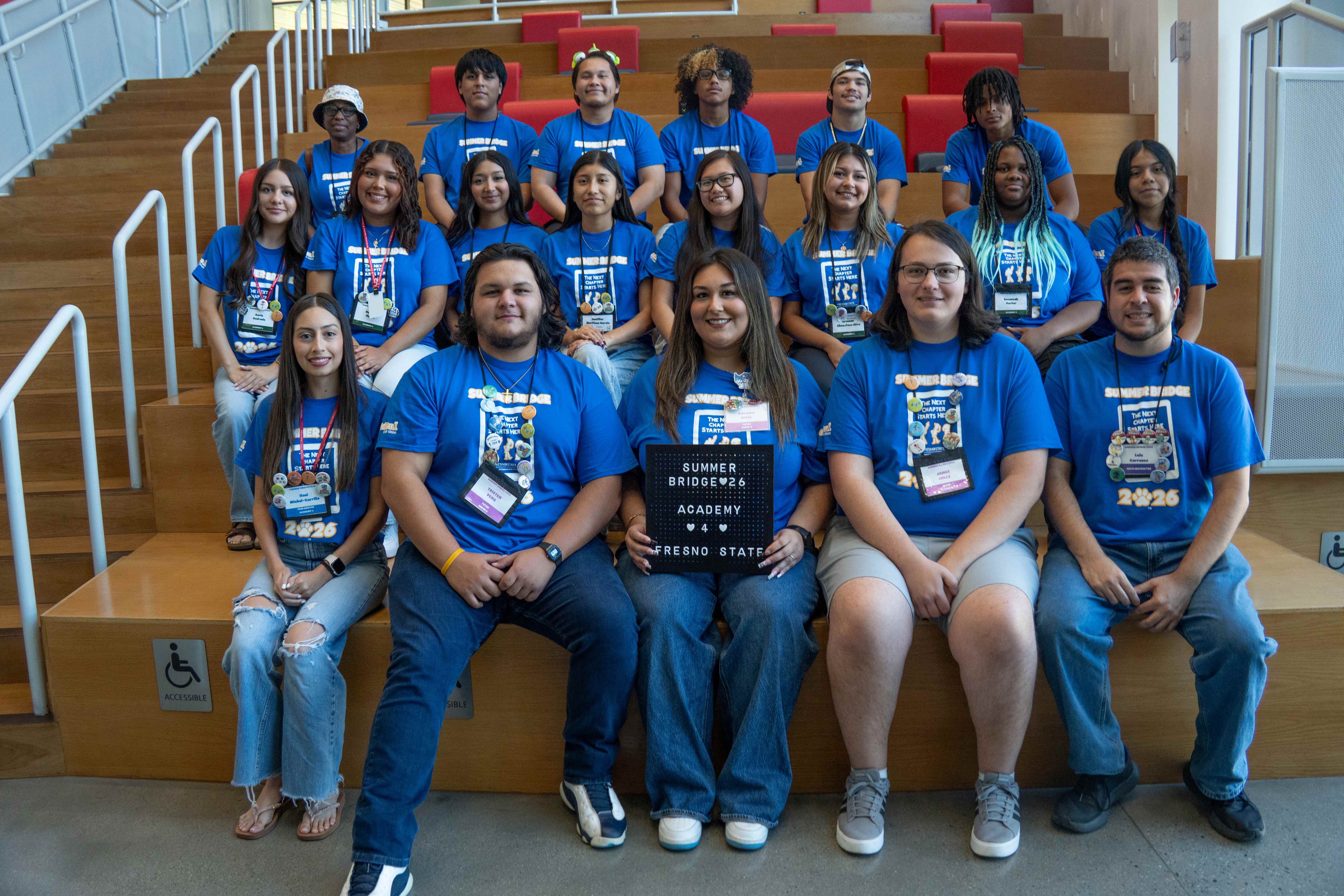 Group photo of Summer Bridge Students