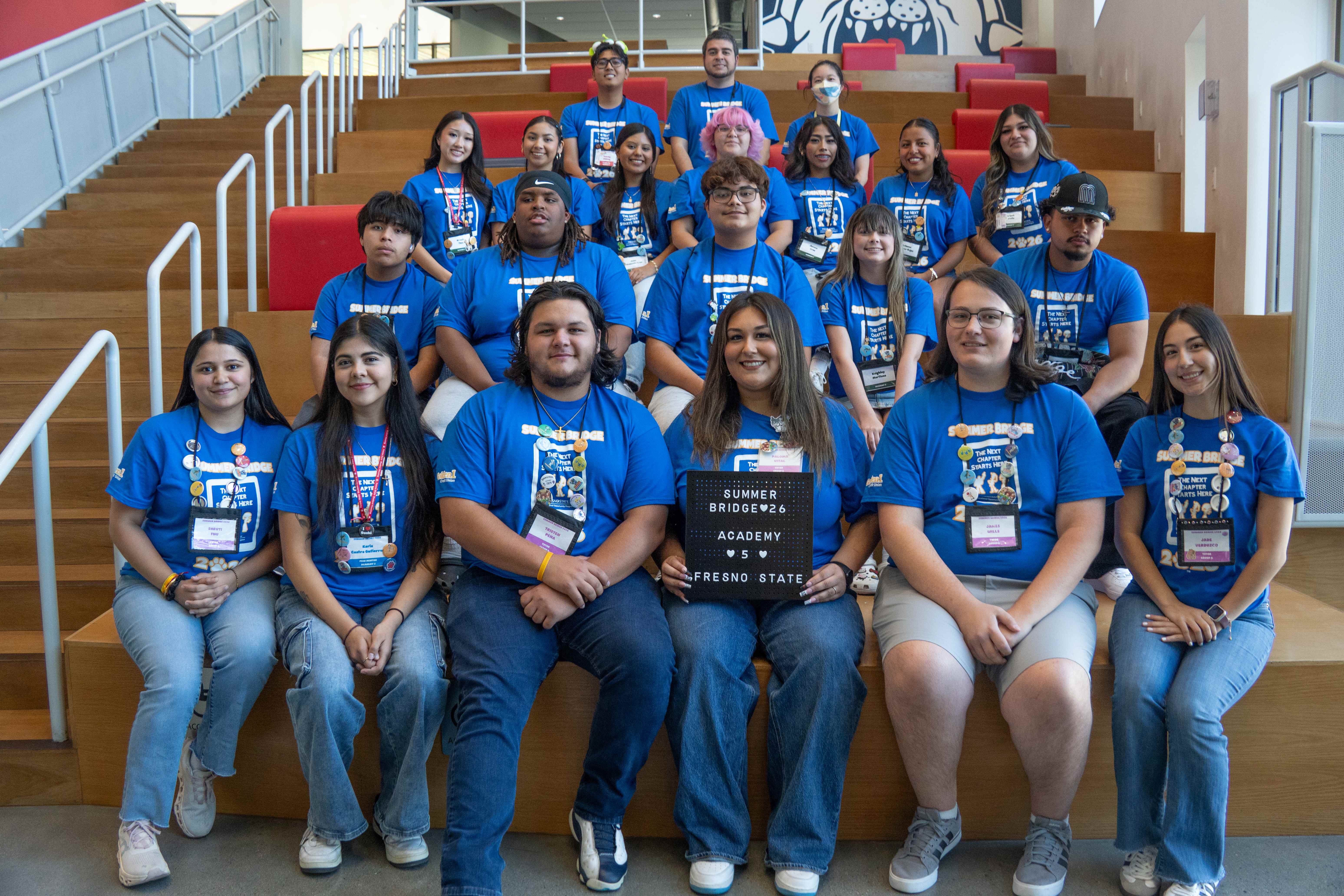Group photo of Summer Bridge Students
