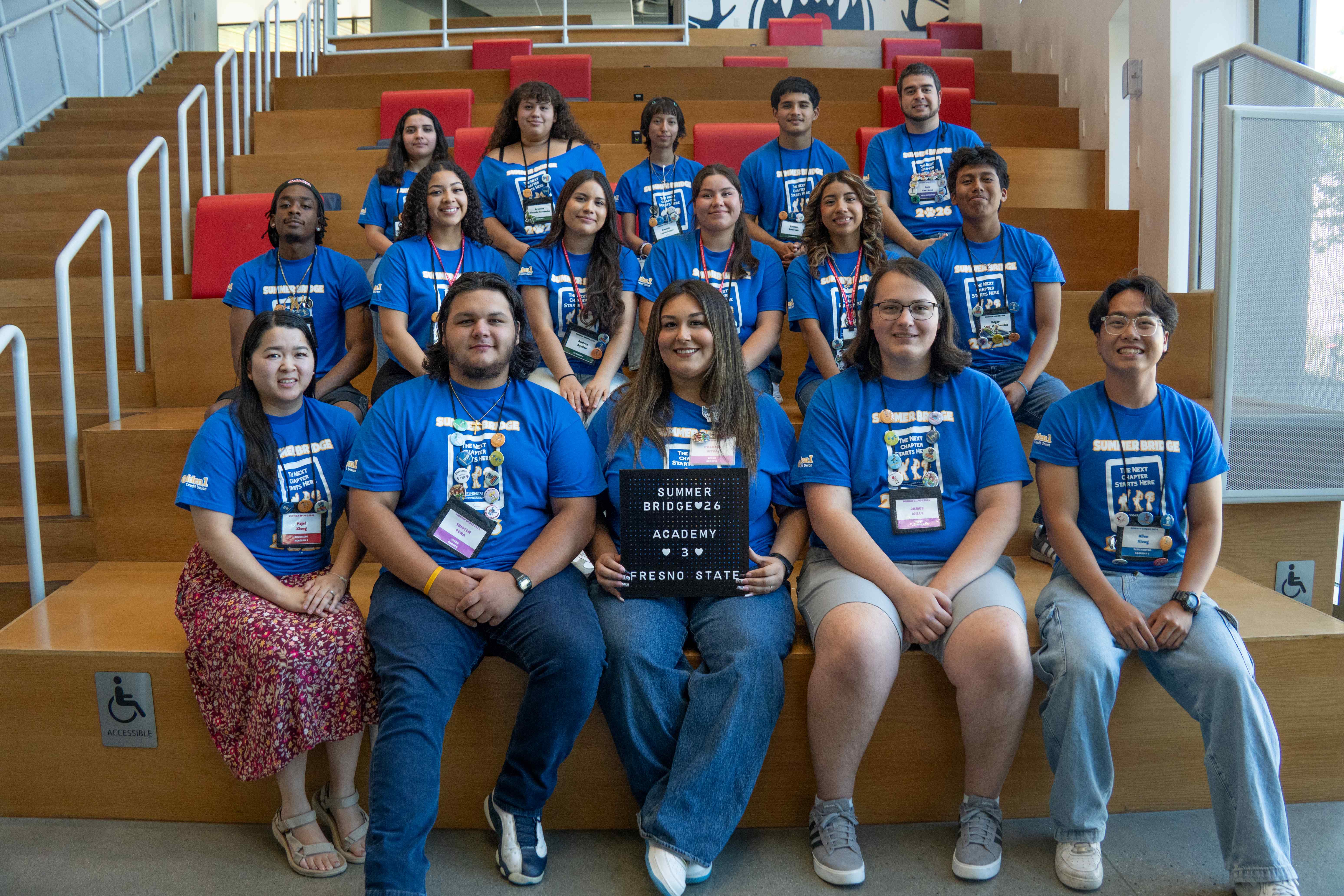 Group photo of Summer Bridge Students