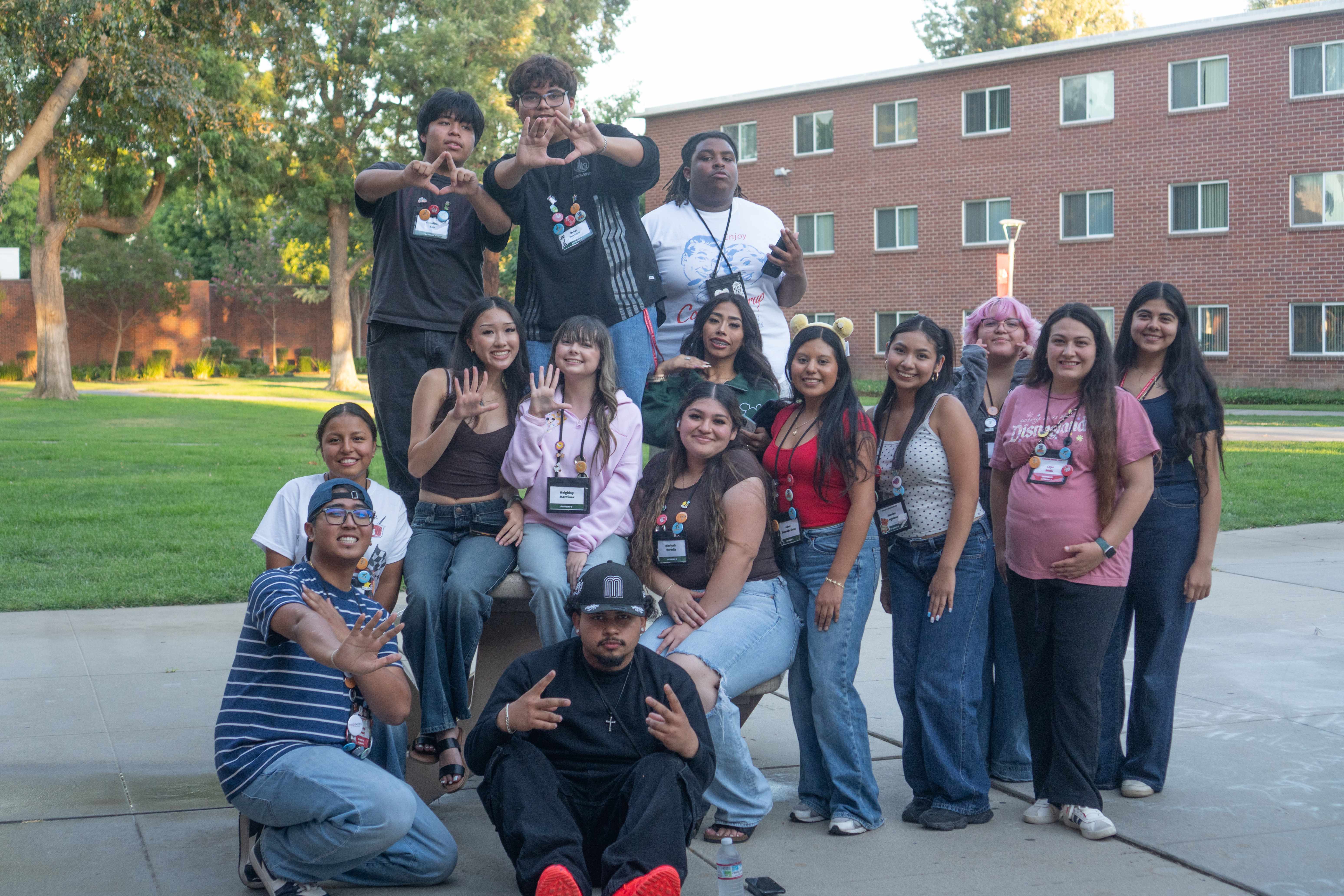 Group photo of Summer Bridge Students