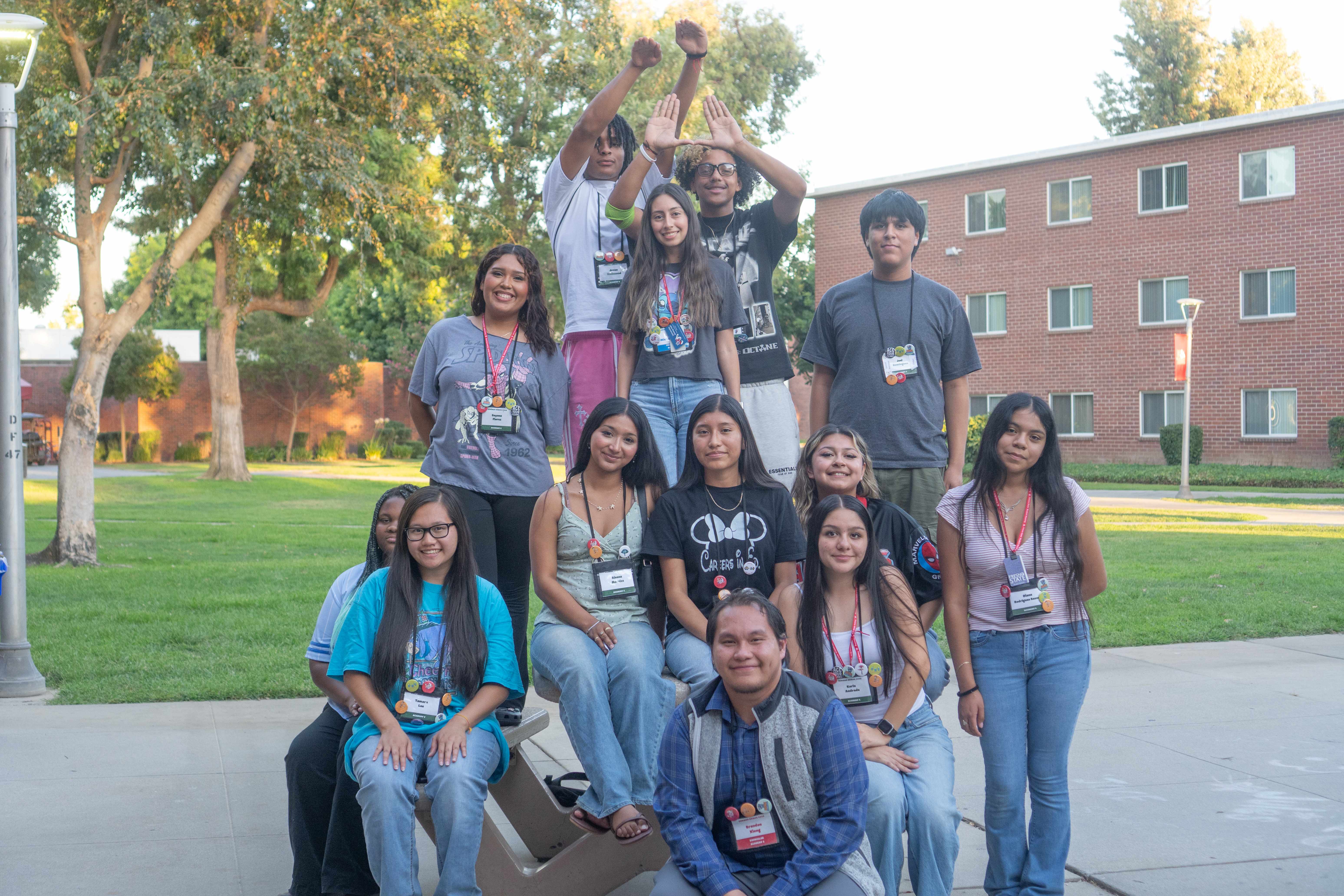 Group photo of Summer Bridge Students