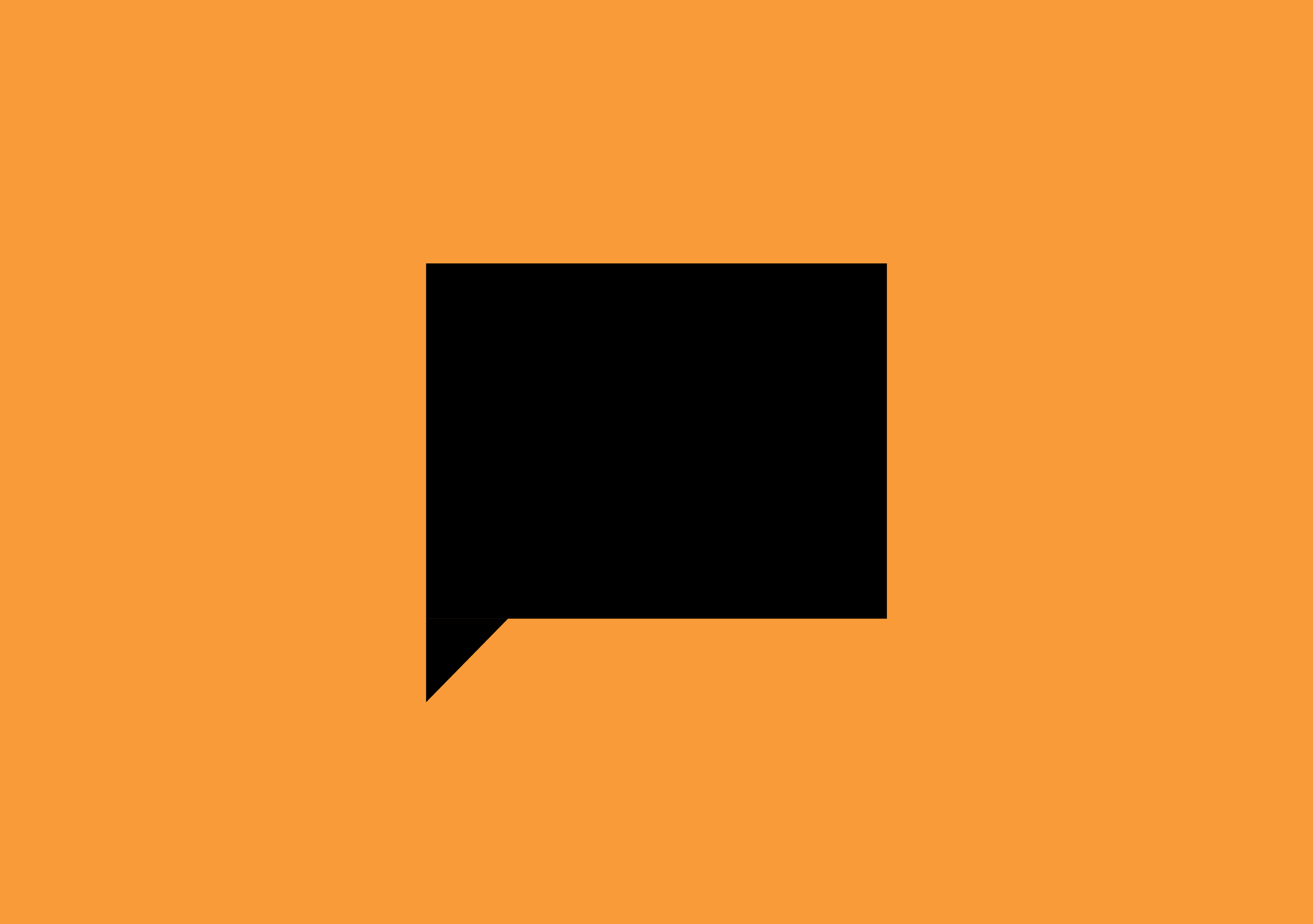 photo of a text or chat box like someone is talking