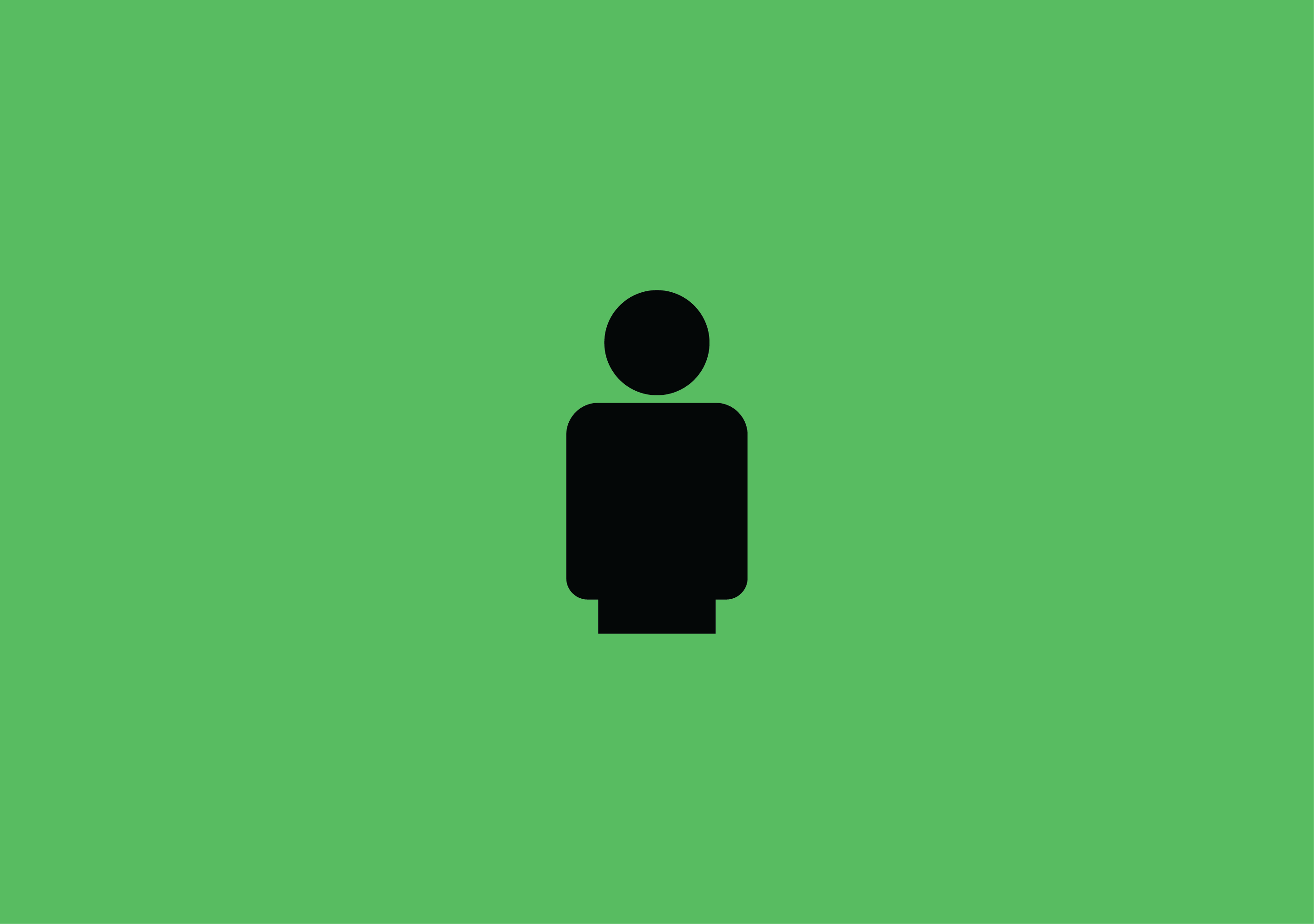Photo of icon that indicates a person profile
