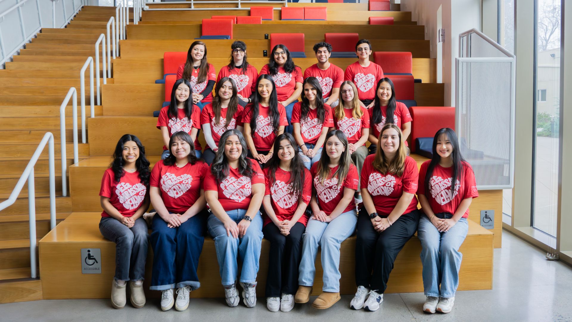 Peer Ambassador of Wellness Spring 2026 Group Photo