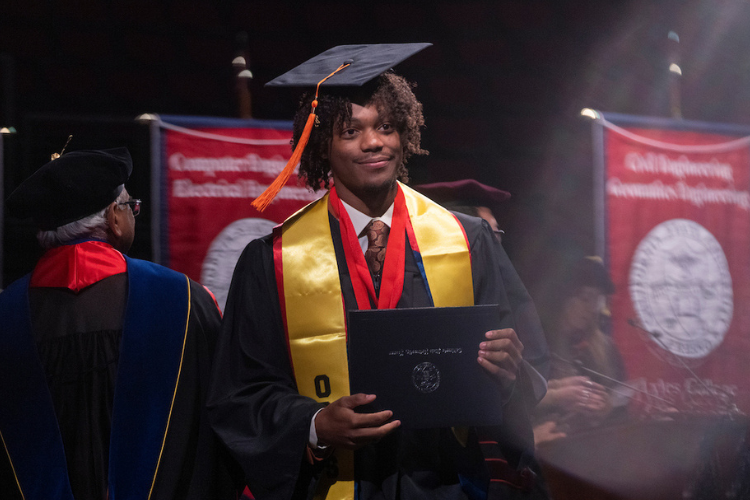 graduating student