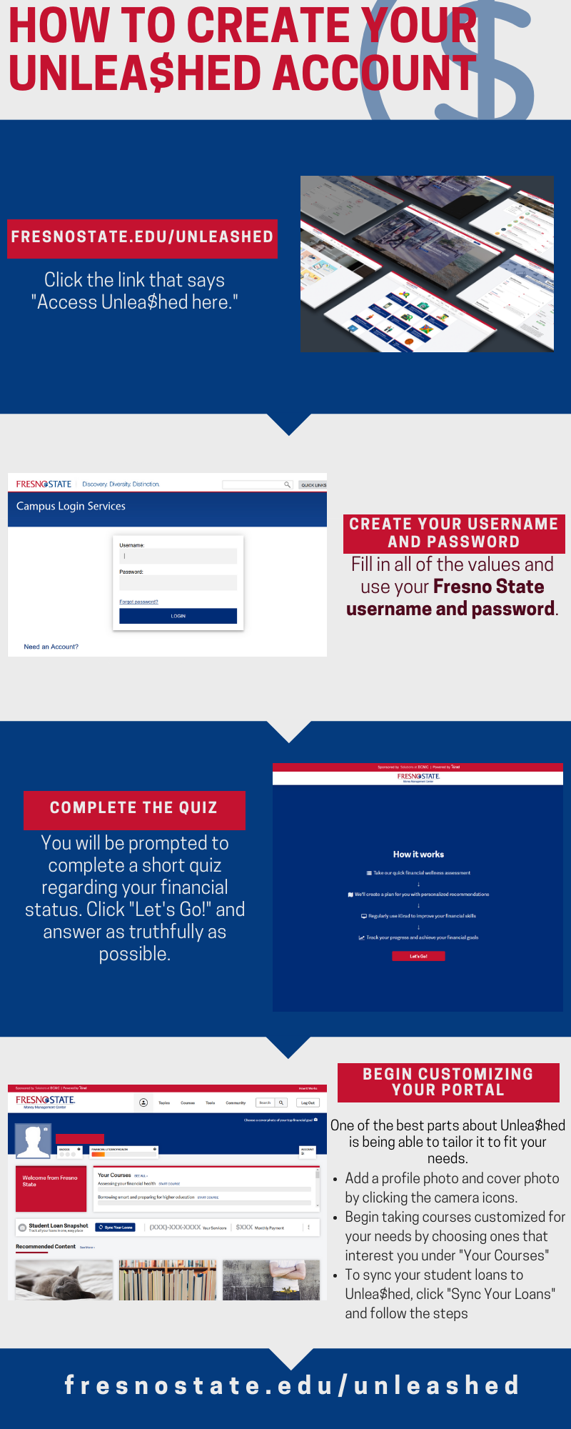 Unlea$hed Portal Instructions