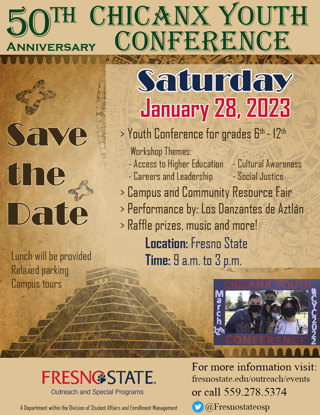chicano youth conference flyer