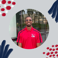 headshot of student ambassador "Gregory" in red polo