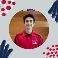 headshot of student ambassador "Jonathan" in red polo