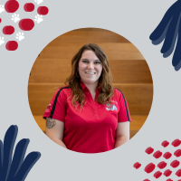 headshot of student ambassador "Karigan" in red polo