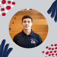 headshot of student ambassador "Luis" in red polo