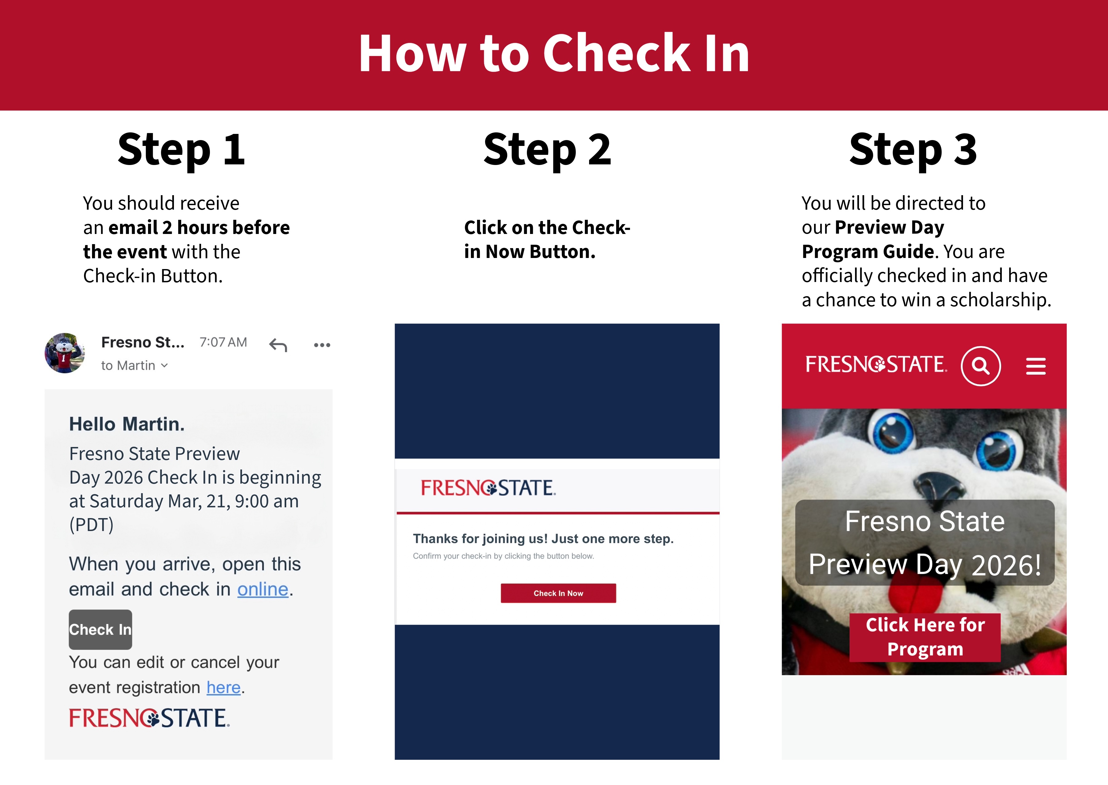Preview Day 2026 Check-In