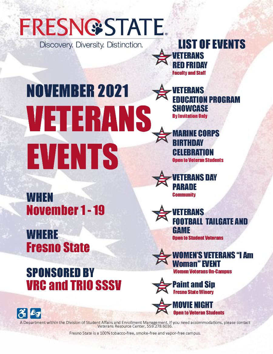 November Schedule of Events