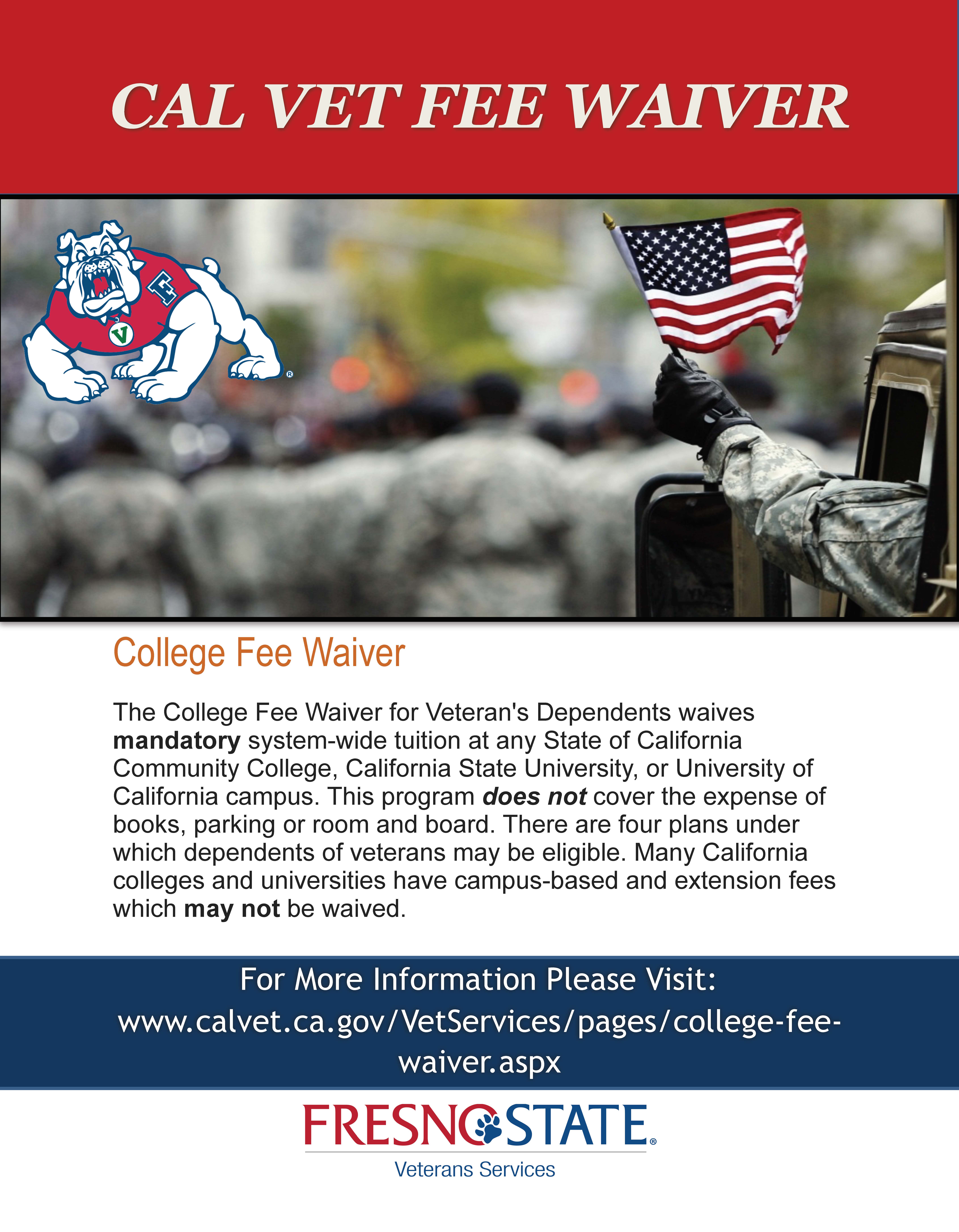 College Fee Waiver