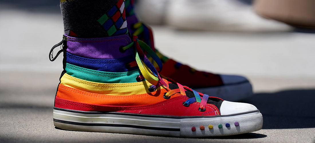 Rainbow Shoes