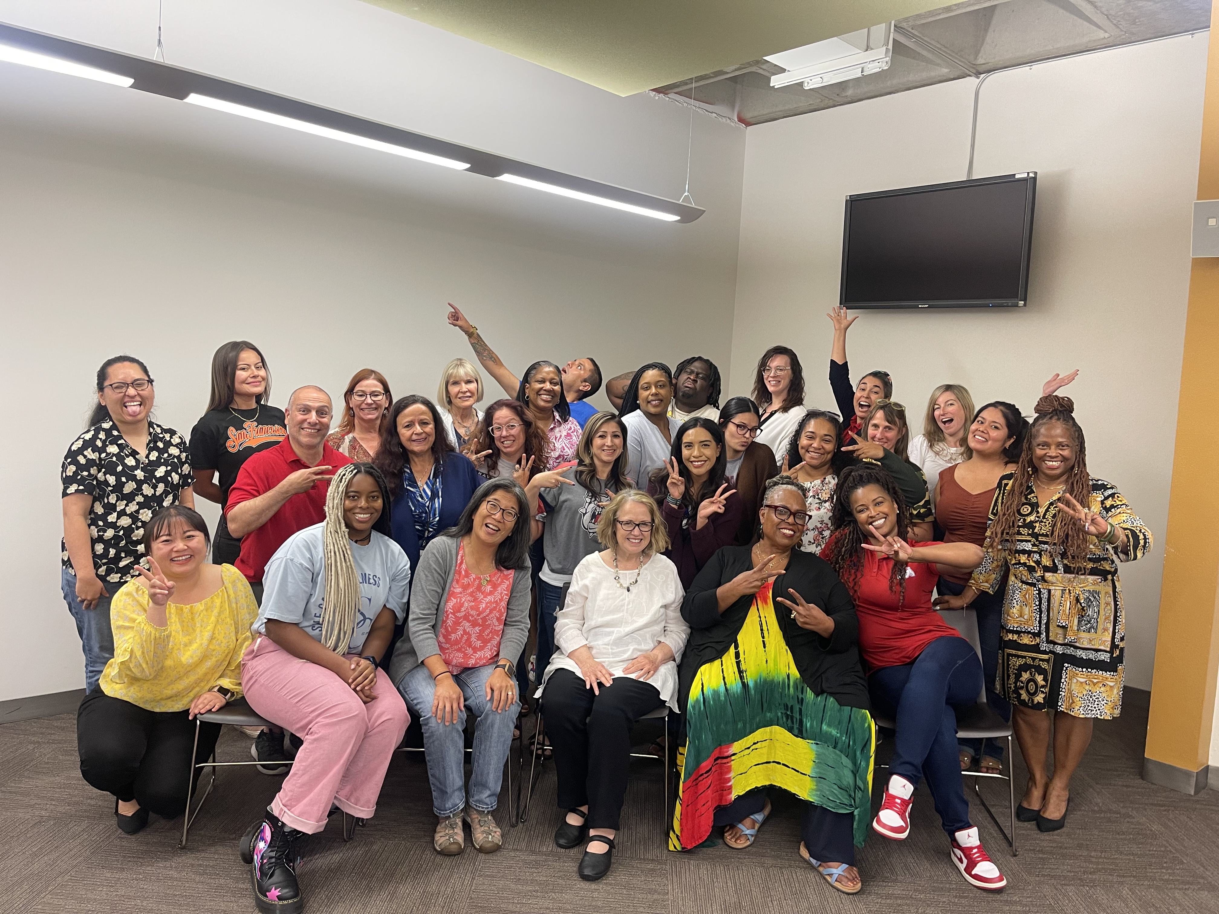 ncbi new member standing posing and smiling