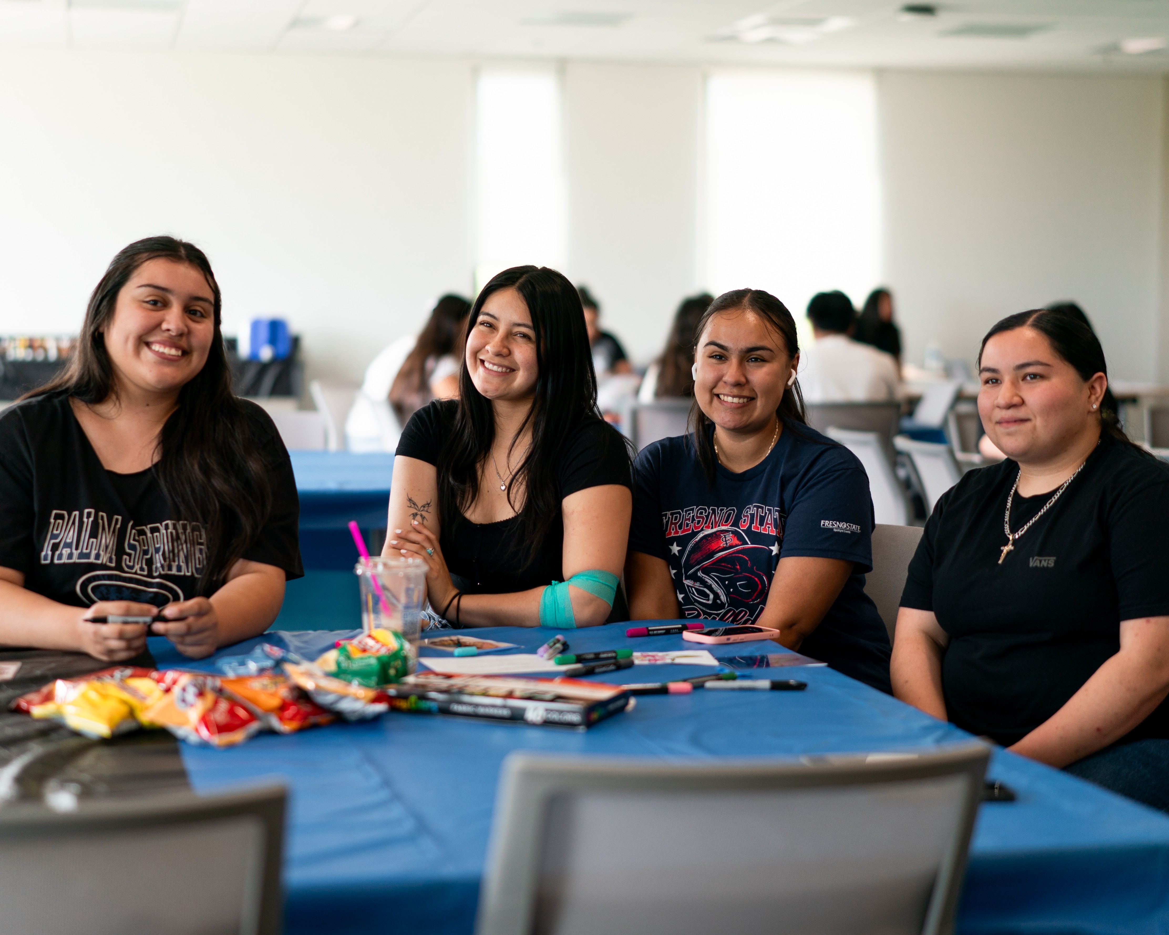 Group of students enjoying OCSL event