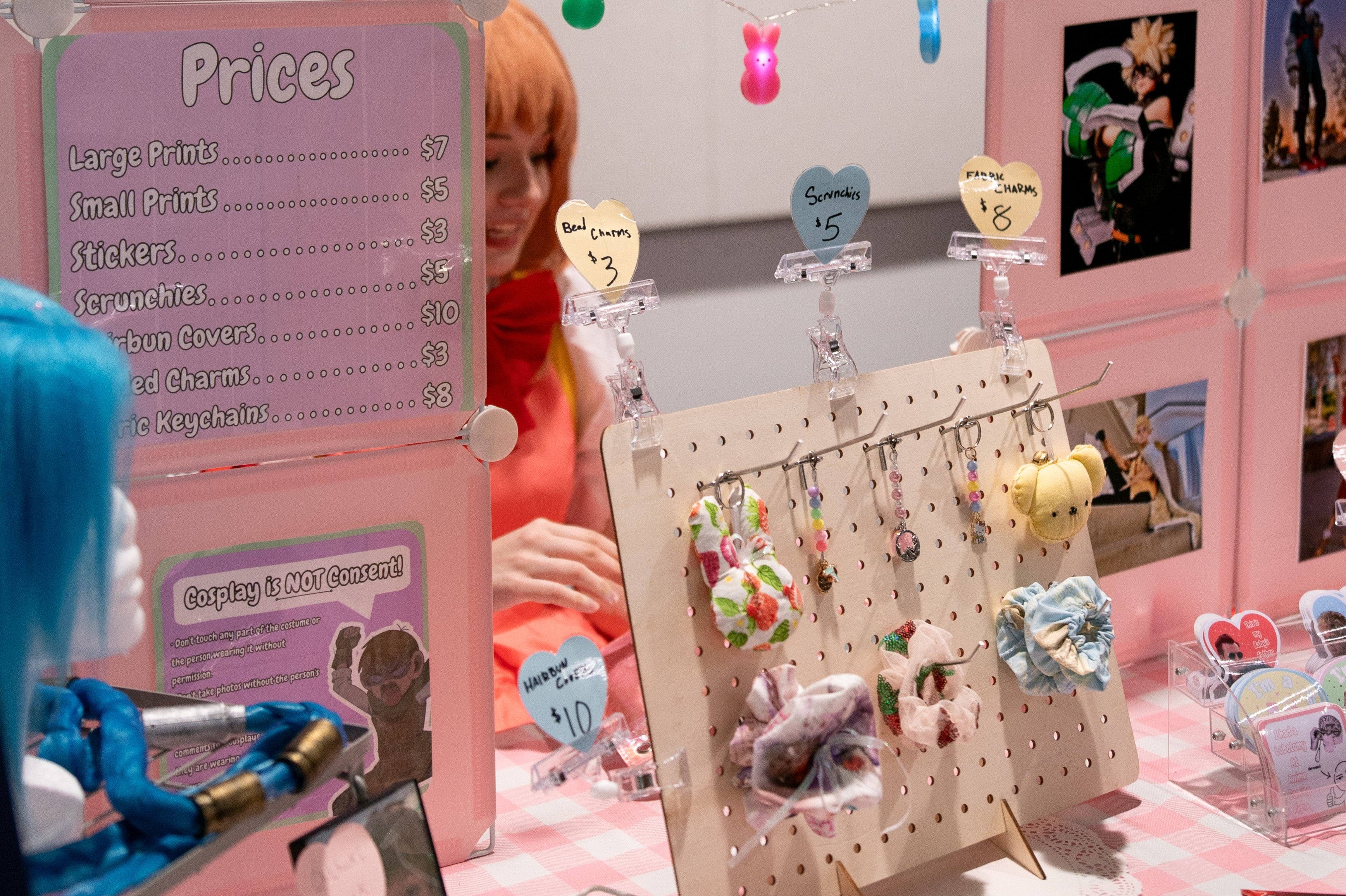 Artist booth in the con