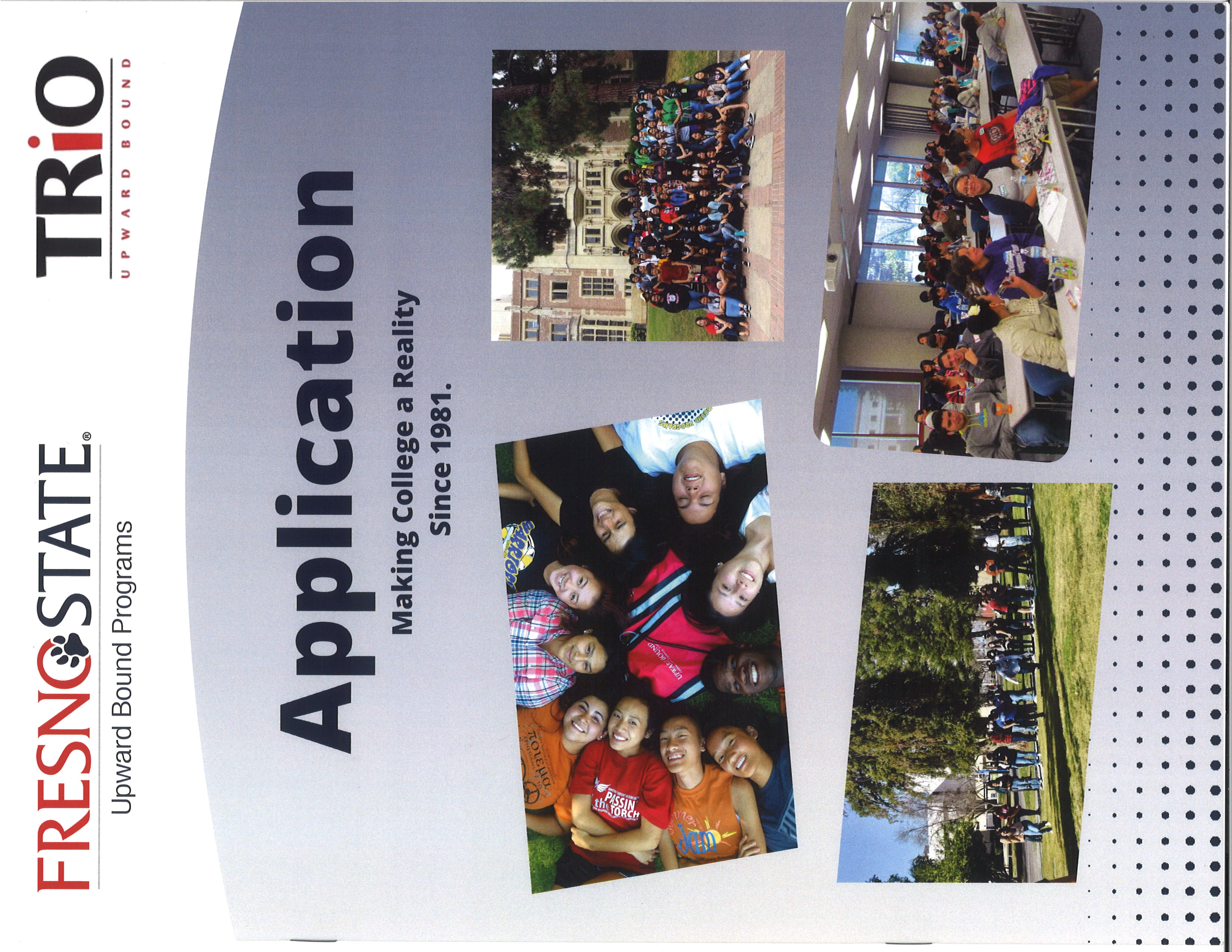 program application cover page