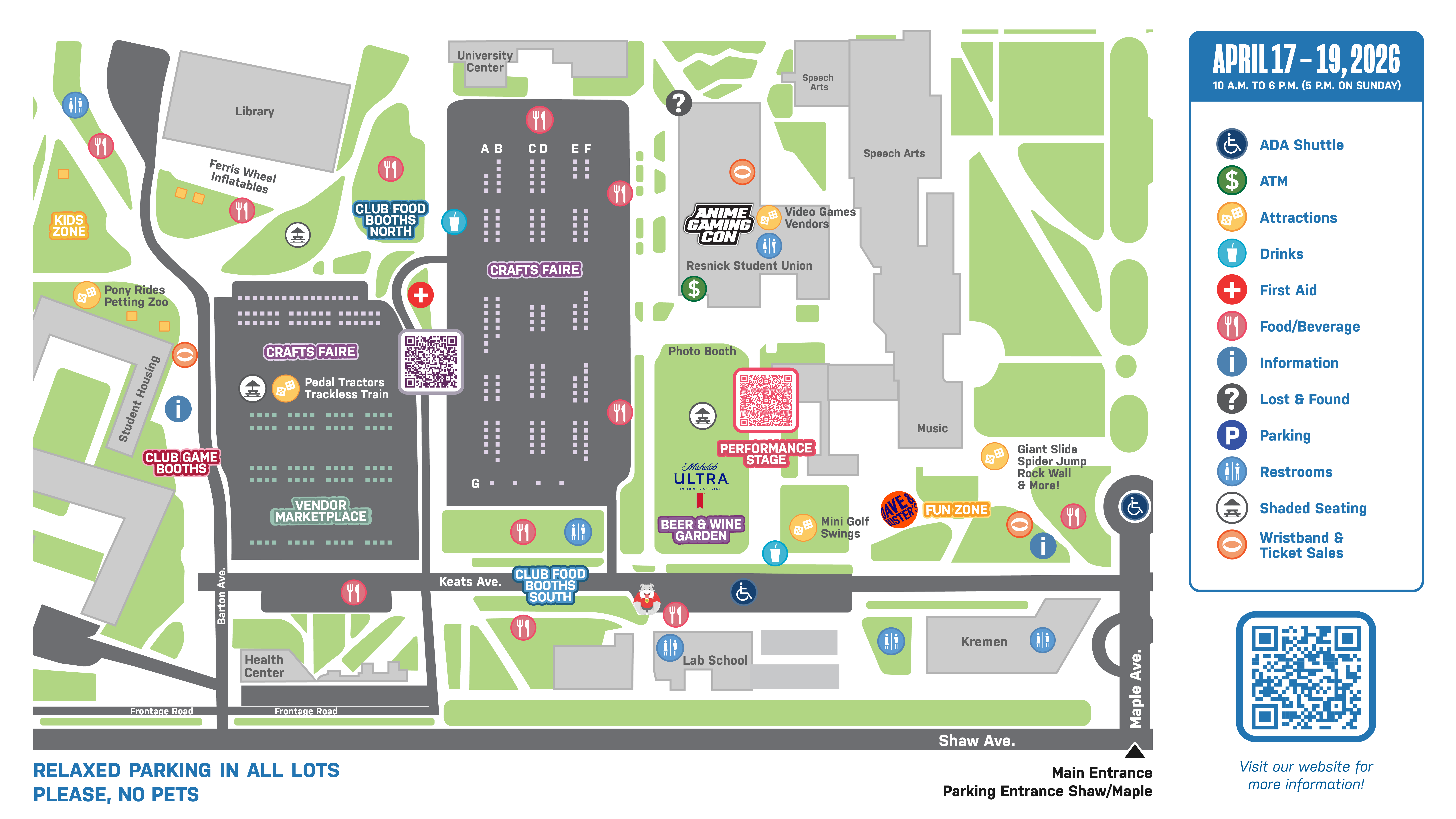 Map of Vintage Days 2025